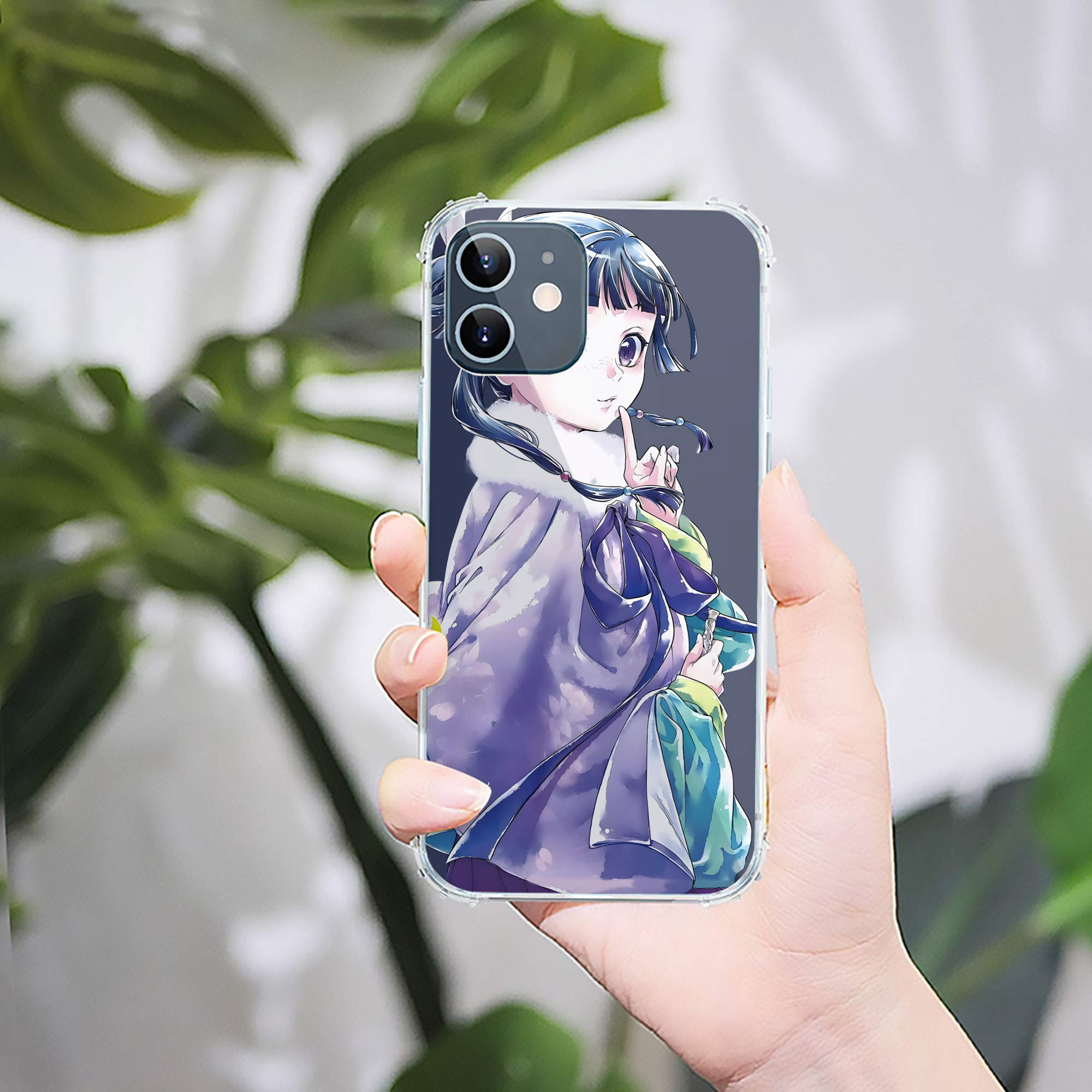 （画像用） 薬屋のひとりごと The Apothecary Diaries 【iPhone 12シリーズ対応】透明スマホケース（クリアソフトケース）